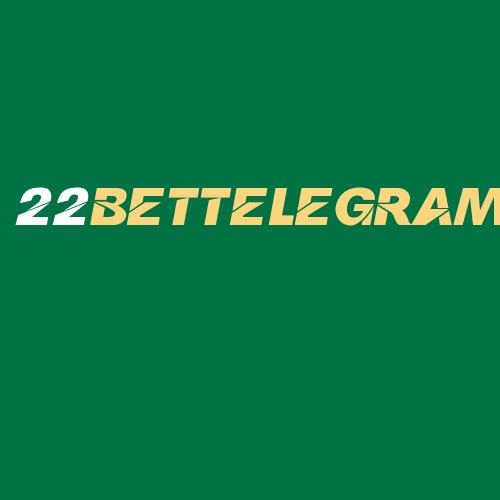 Logo da 22BETTELEGRAM