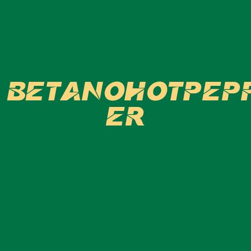 Logo da BETANOHOTPEPPER